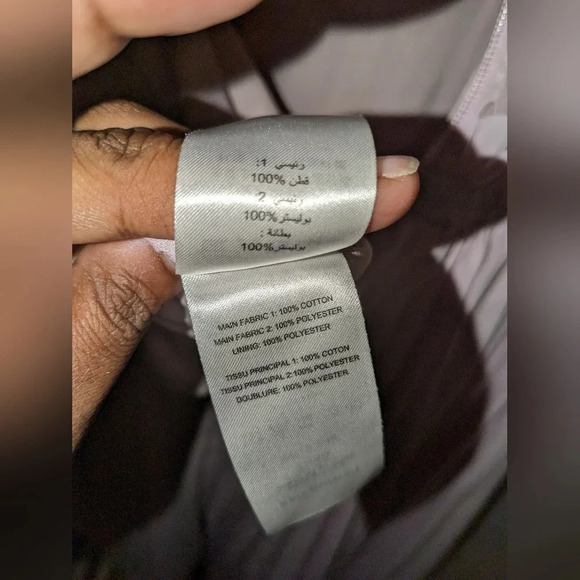 Self Portrait Broderie Anglaise And Pleated Panel Midi Lilac Dress Size 0 - Picture 12 of 12